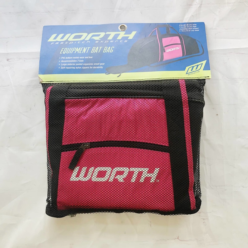 [Worth] NEW equipment bat bag Pink